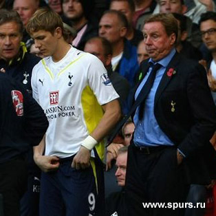 Roman Pavlyuchenko Harry Redknapp Tottenham Hotspur