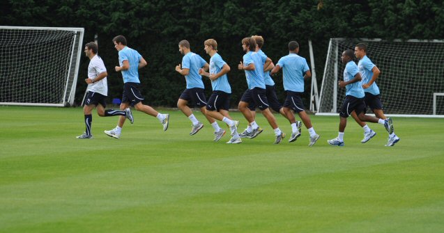 Tottenham Hotspur training