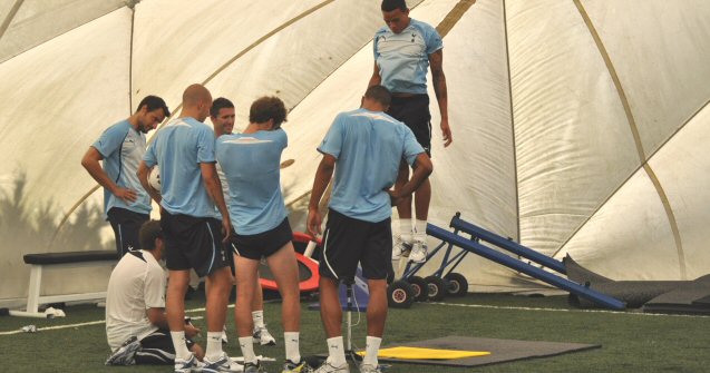 Tottenham Hotspur training