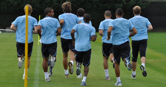 Tottenham Hotspur training