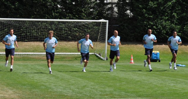 Tottenham Hotspur training