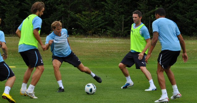 Tottenham Hotspur training