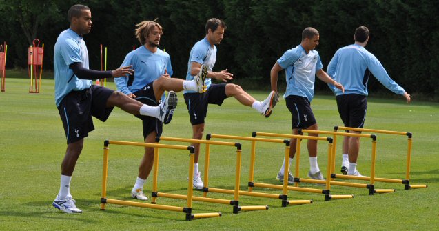 Tottenham Hotspur training