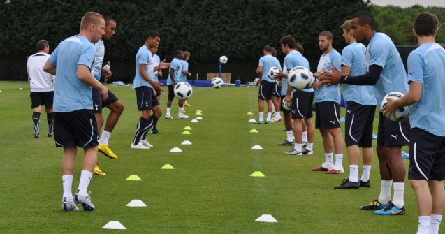 Tottenham Hotspur training