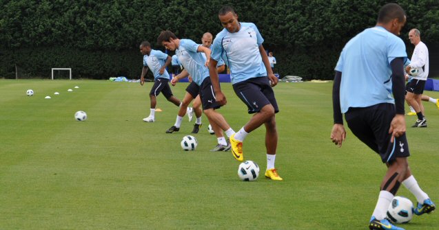 Tottenham Hotspur training
