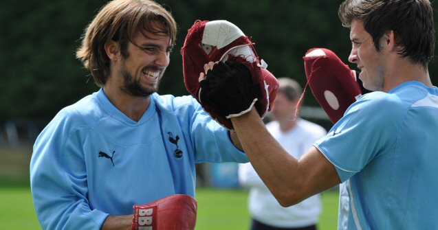 Tottenham Hotspur training