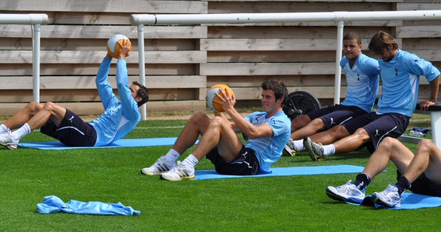 Tottenham Hotspur training