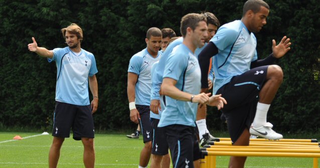 Tottenham Hotspur training