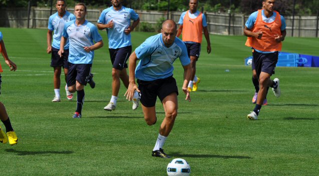 Tottenham Hotspur training