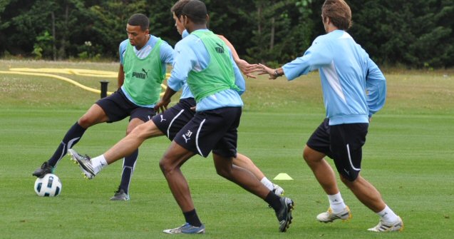 Tottenham Hotspur training