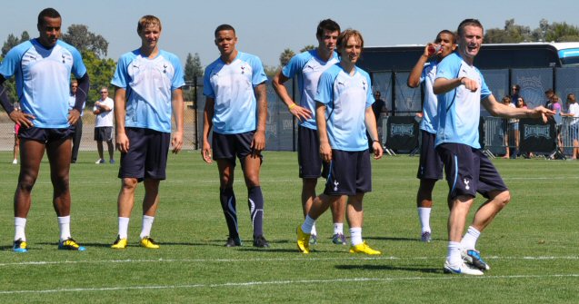 Tottenham Hotspur training