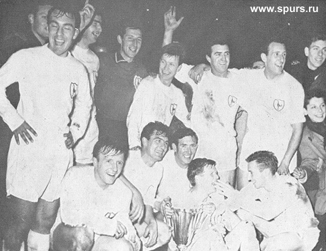 Tottenham Hotspur Atletico Madrid 5:1 European Cup Winners Cup Final