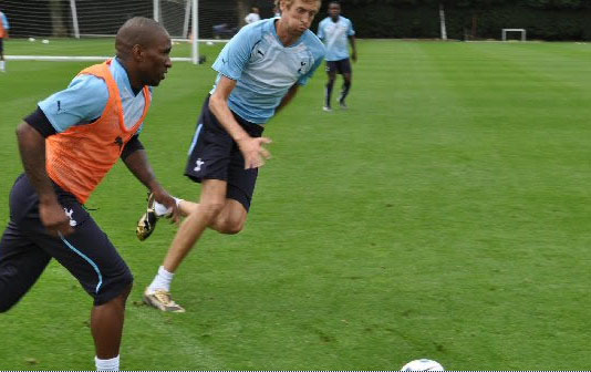 Tottenham Hotspur training