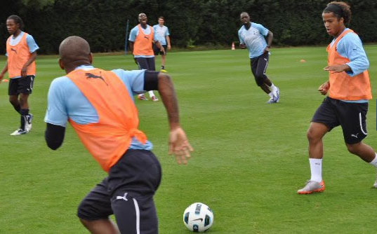 Tottenham Hotspur training