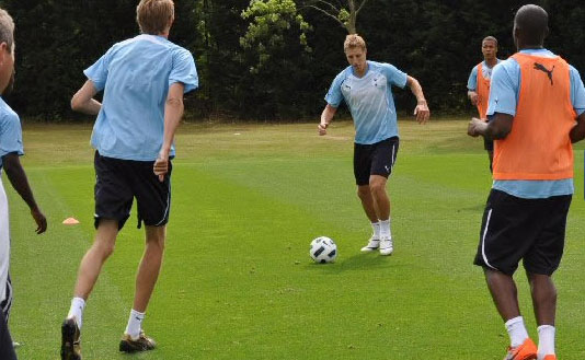 Tottenham Hotspur training