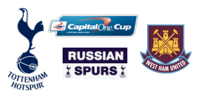 tottenham hotspur - west ham Capital One Cup