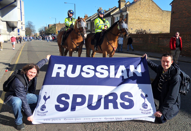 Выезд Russian Spurs на матч «Тоттенхэм Хотспур» - «Вест Хэм» (фото)