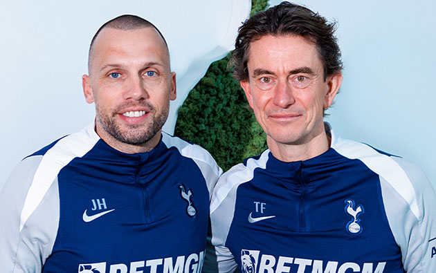 Джон Хейтинга - помощник главного тренера "Тоттенхэма"